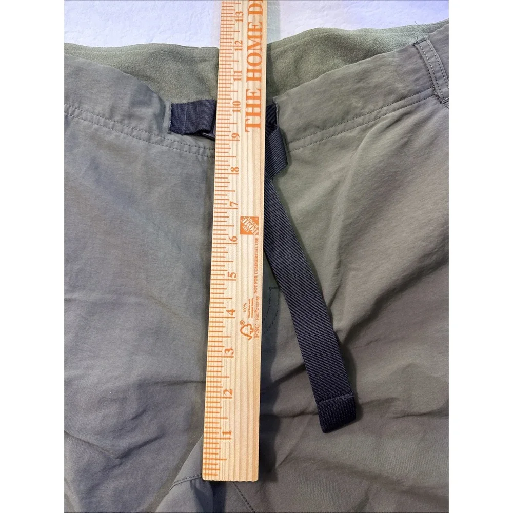 The North Face pants Men 34 Olive Green Convertible Zip Off Hiking Cargo  Belted